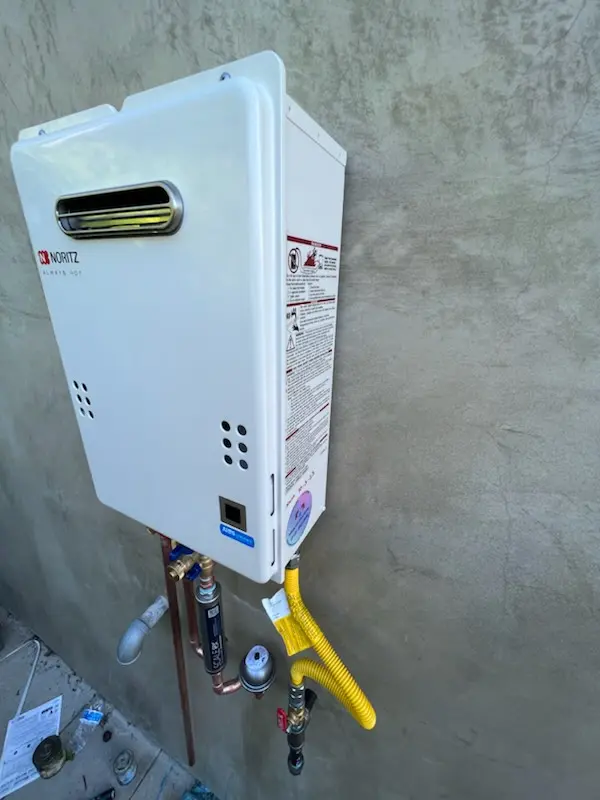 Tankless water heater installation for North Woodbury homes
